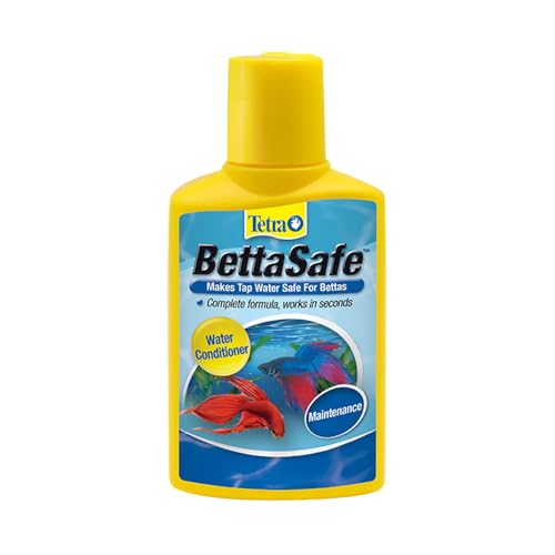 Tetra BettaSafe, Aquarium Water Conditioner For Bettas, 1.69-Ounce, 50ml, Golds & Yellows (16837) - size: 1.69-Ounce, 50-Ml
