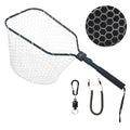 GOODCAT Fly Fishing Net, Bass Trout Landing Net, Folding Fishing Nets Fresh Water, Safe Fish Catching or Releasing, Fly Fishing net Magnetic Release - color: C:Extend Length:24.5"