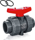 Boltigen 4 Inch True Union PVC Ball Valve, Full Port Slip Socket Water Valve with ASTM EPDM O-Rings, Leak-Free Shut Off Valves for Swimming Pool, Irrigation, and Water Pump (DN100, 1-Pack) - color: 4inch-1Pc