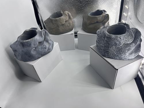 Rough Tan Aquarium Plant Holder - (Rough Tan) - color: Rough Tan