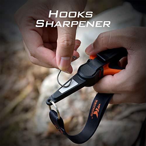 KastKing Fishing Line Scissors, Braided Line Cutters, w/Sheath, Super Sharp 3CR13 Japanese Stainless Steel Blades, Non-Slip TPR Handles, Includes Lanyard - style: B: 5.5" Braid Scissors