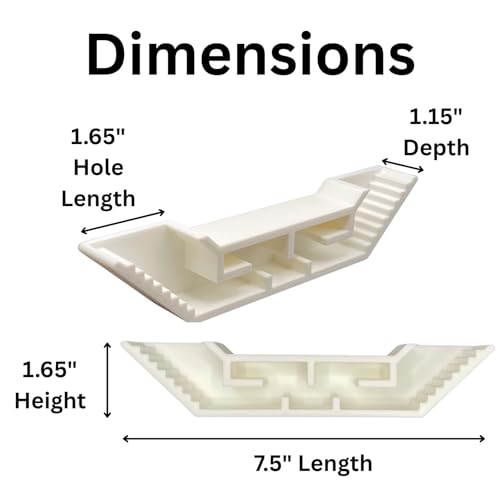Lucky Critter Shrimp Cave Underground Maze Tunnel | Viewing Shrimp Freshwater Hide Tunnel | Aquarium Shrimp Breeding Cave Perfect for Small Shrimp, Cherry Shrimp, Dwarf Shrimp (White) - color: White