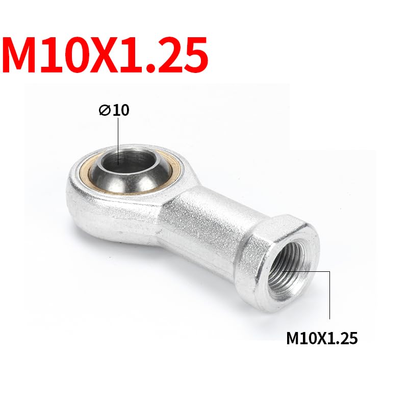 Rod End with Internal Serration for SC/MAL Cylinder FE Series, Clevis Joint Bearing & Spherical Ball Head Connecting Rod (FE32) - color: FE, size: 32