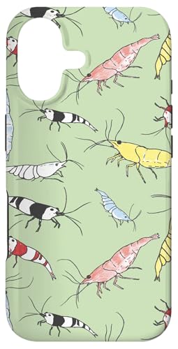 Fancy Aquarium Shrimp Pattern Case for iPhone 17