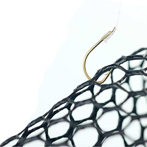 Round Frame Nylon Fishing Landing Net Head Replacements for Catching Releasing
