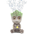 Ulifery Baby Tree Groot Fish Tank Decorations with Bubbler Toy Air Ornament Figurines Aerating Aquarium Decorations