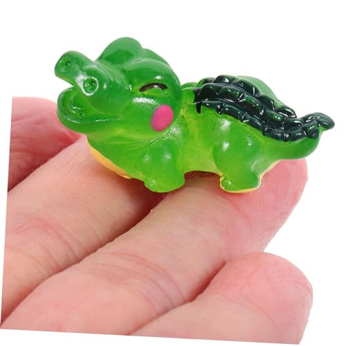 4pcs Miniature Resin Figurines Cute Aquarium Decor for Fish Tank and Gardens Realistic Animal Ornaments for Bonsai and Landscape Settings