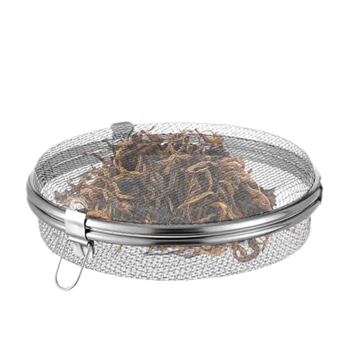 Herb Drying Rack - Stainless Steel Fly Proof Round Drying Net, Large Hanging Dry Rack Basket Sieve | Innovative Design Food Dryings Fishs Net, Fish Mesh Dry Nets for Fruits, Vegetables, Herbs, Fish - color: S