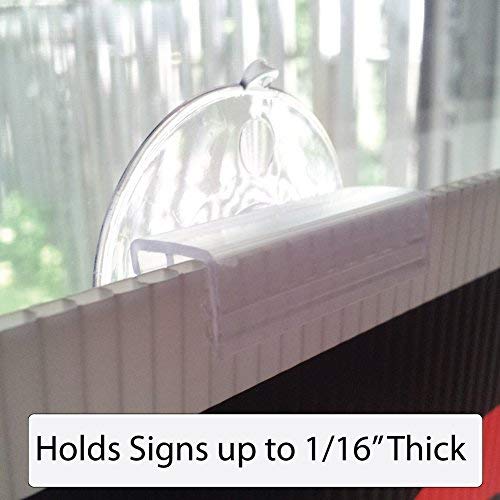 Suction Cup for Signs 1-3/4 inch (45 mm) - 10 Pack - Made in USA (Medium)