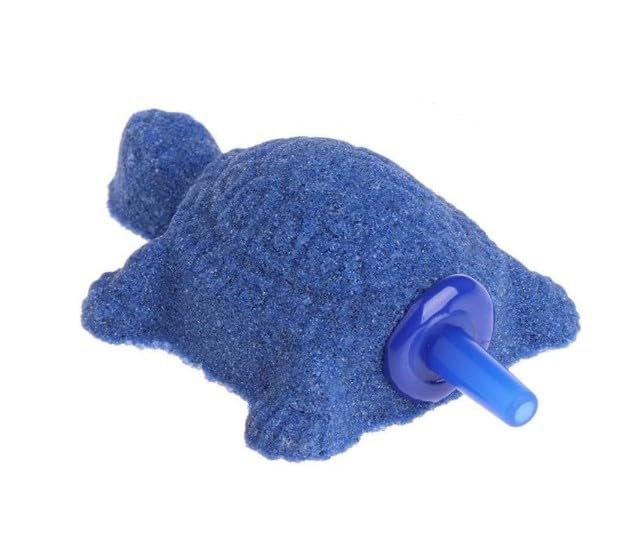 Blue Turtle Aquarium Bubble Air Stone Diffuser Fish Tank Aerator Oxygen Pump Ornament Decor Aquarium Air Pump Accessories