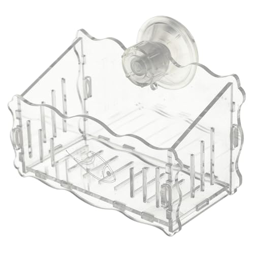 Aquatic Planter Cup Acrylic Fish Tank Planter Moss Holder for Aquarium Safe for Fish Creative Planting Cup Design