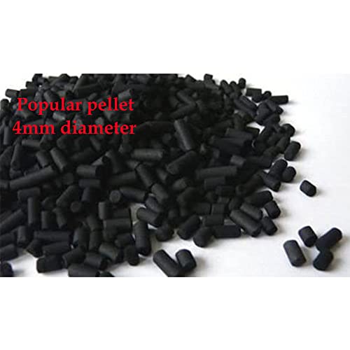 5 lbs Activated Charcoal Carbon Pellets in 1 Free Mesh Media Bags for Aquarium Fish Pond Tank Canister Filter