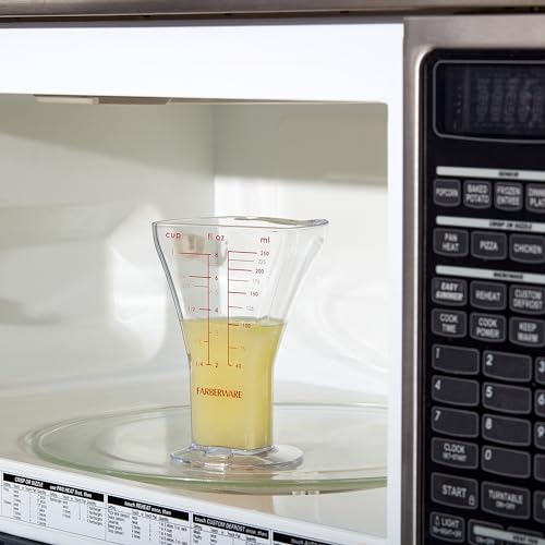 Farberware Professional 1 Cup Euclid Measuring Cup Accurate Measurements, BPA-Free Plastic, Dishwasher Safe