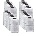 24 Pack PF-S Fish Tank Filter Cartridges, Aquarium Filter Cartridges Replacement Compatible with Top Fin Silenstream PF10 Power Filters - size: 24 Pack