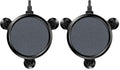VIVOSUN Air Stone Disc 4 x 4 Inch with Shell and Sucker for Aquarium, Fish Tank and Hydroponics Air Pump (Pack of 2) - size: 4 inch (Pack of 2)