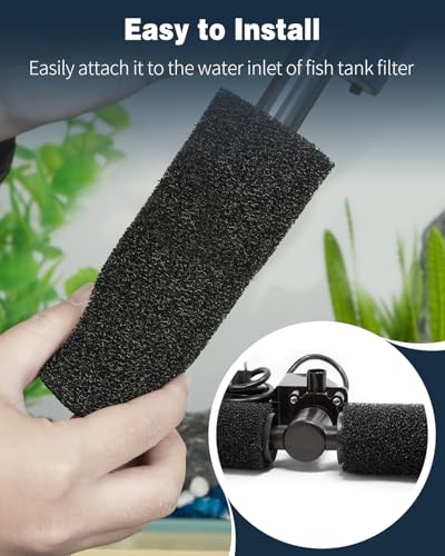 Pawfly Pre-Filter Sponge Fit for Beckett Pond G FR DP Pump, Part No 7209410 7137710, Replacement Pre-Filter Foam Roll, 12 Pack - size: 12 Pack