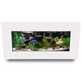 Aussie Aquariums AA-Skyline-MWHITE 2.0 Wall Mounted Aquarium, Matte White - color: Matte White, size: Skyline