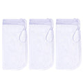 Media Filter Bag Aquarium Extra Fine,Reusable 180 Micron Drawstring Mesh Filter Bags for Very Fine Resins Filter (7.5"*3.6" (3 Pack))
