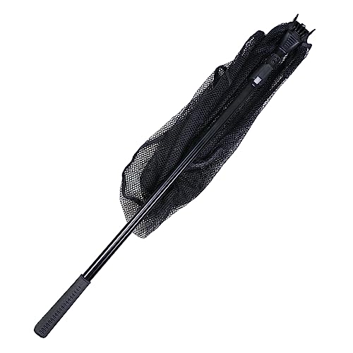 RESTCLOUD Fishing Landing Net with Telescoping Pole Handle, Fishing net Freshwater for Kids Men Women, Extend to 40-63 Inches - style: G: Aircraft-grade Aluminum Handle, 71" Full
