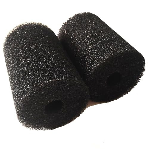110 Intake Round Pre-Filter 5.91" x 4.13" Filter Foam Replacment for Aquaclear 70 Filters Overflow Filter Box, 2 Pack - size: 2 Pack