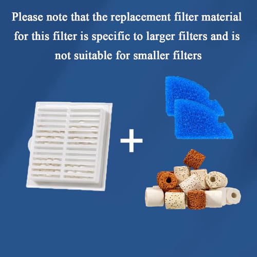 Circular Fish Tank Filter Material - size: Filter Material