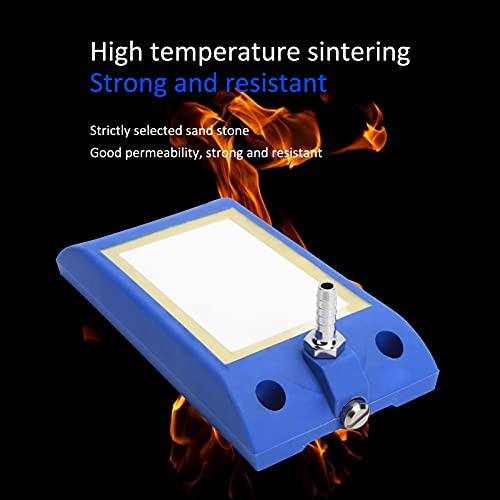 Aquarium Air Stone Bar, Fish Micro Bubble Oxygen Diffuser Aquarium Dual Interface Nano Air Stone Bar, Bubble Diffuser Release Tool for Fish (Small)