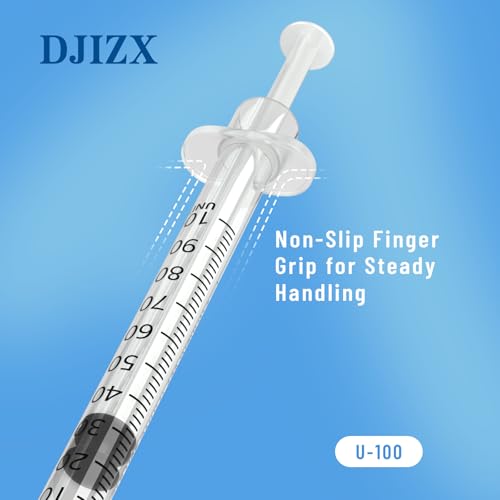 1ml Syringe 31G 1/2 Inch 13mm, Lab Supplies Syringes Individually Wrapped, Pack of 100 - size: 1ml-31G-1/2", style: 100 Pack