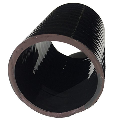 (3" Dia. x 50 ft) - HydroMaxx® Black Flexible PVC Pipe for Koi Ponds, Irrigation and Water Gardens - size: 3" Dia. x 50 ft