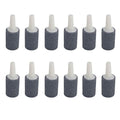 12PCS 0.6 Inch Aquarium Air Stones, Cylinder Bubble Diffuser for Fish Tank Air Pump, Aerator Accessories for Aquariums, Hydroponics and Ponds