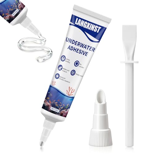 Aquarium Safe Silicone,Aquarium Silicone Transparent Underwater Sealant Waterproof, Strong Adhesion, Excellent Flexibility, Suitable for Underwater bonding in Aquariums (120ml) - size: 120ml