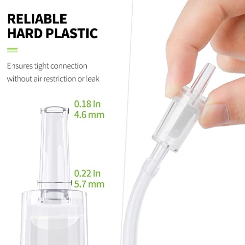 Pawfly Aquarium Check Valves Plastic One Way Non-Return Check Valve for Fish Tank - color: Clear