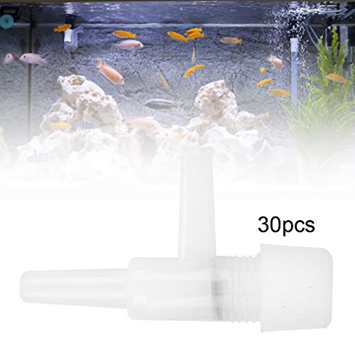 Adjustable Aquarium Air Control Valve, Fish Switch for Airline Pump Accessories, 30 X Control Valve