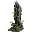 AnRui Aquarium Decorations Large and Tall Mountain View Stone Betta Hideout Fish Tank Accessories Decor Cute Tree Rock Cave Landscape for Turtles, Fish to Play, 14.4inch - size: 8.07" x 4.92" x 14.4"