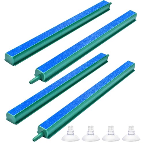 Air Stone Bar Bubble Diffuser Set 8 Inch Fish Tank Air Bubble with Suction Cups Air Stone for Aquarium Fish Tank, Aquarium