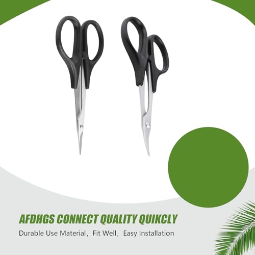 2-Pack RC Body Trimming Scissors - Sharp Steel Blades for Precise Cutting of Lexan Plastic Bodies, Ideal for RC Cars, Buggies, Helicopters, and More