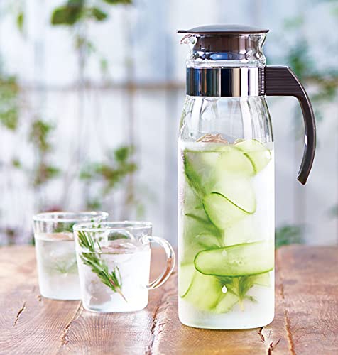 Hario Slim Water Jug, 1400ml, White - color: White