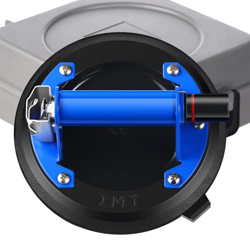 IMT 8" Metal Glass Suction Cup for Rough Surface, Vacuum Glass Lifter Sucker Lifter for Granite Lifting & Window Replacement, with Carrying Case - size: 8" for Rough Surface