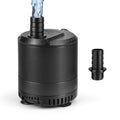 Aquarium submersible pump 109-724GPH, aquarium water pump, Adjustable water flow, Quiet operation,1 Nozzle,Suitable for fish tanks, ponds, aquariums, statues, hydroponic greens. - size: 6W