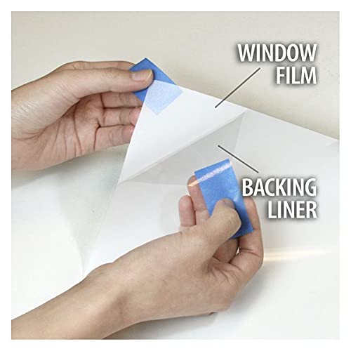 BDF MTWH Decorative Window Film White Matte Frosted Opaque Privacy - 36in X 25ft - size: 36in X 25ft