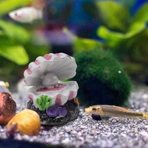 Aquarium Volcano with Air Stone Bubbler Volcano Ornament Fish Tank Bubble Maker Aquarium Air Bubbling Airstones