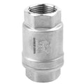 3/4 Inch Vertical Check Valve SUS304 Spring Loaded Check Valve in-line Low Cracking Pressure CF8M WOG 1000 - size: 0.75 Inch, style: Spring