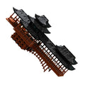 Mini Pavilion Ornament Elegant Micro Landscape Bridge for Zen Garden Bonsai and Aquarium Decor Versatile Plastic Decoration for Fairytale Gardens and Dollhouses