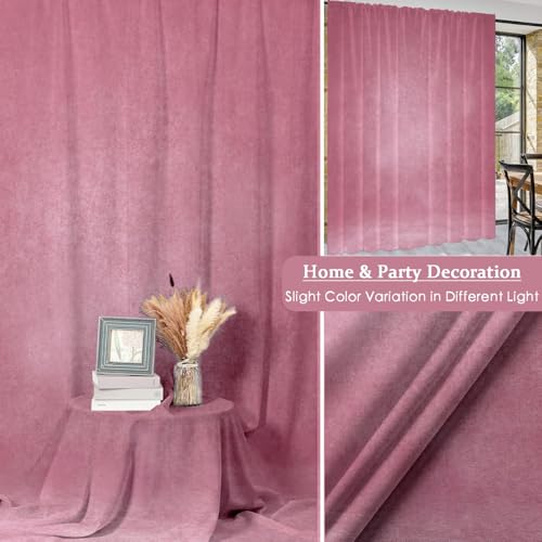 Pink 8x10 ft Photography Backdrop,Classic Abstract Backdrop for Headshots and Portraits,Portrait Backdrop for Photoshoot,Romantic Headshot Background Fabric Studio Props - color: Pink Textured, size: 8x10ft