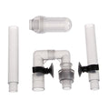 Aquarium Canister Filter Intake Tube with Biochemical Sponge Pre-Filter 12mm Inlet Pipe Replacement Fittings for Sunsun HW-603B HW-602B Fish Tank External Filter Accessories