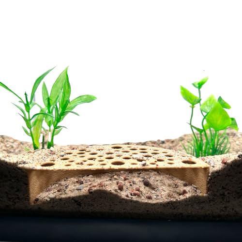 CTWPets Shrimp Breeding Protector | Shrimp Breeding Cave Aquarium Tunnel (White) - color: White