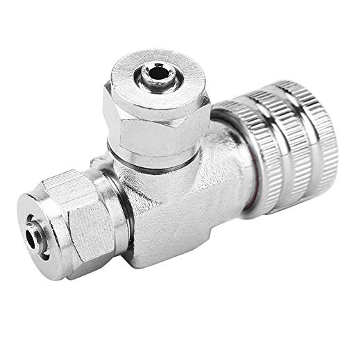 Aquarium Air Pump Check Valves CO2 Regulator Needle Check Valve Bubble Counter Fish Air Regulator (02#)