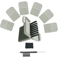 QuickGuard 10962504 Filters for Selected Signia and Connexx Hearing ITE Hearing Aids - Cleaning Brush Kits with Carry Case-6packs