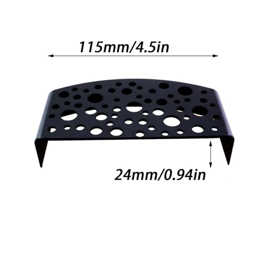 Black ABS Plastic Shrimp Protector Hidden Cave Aquarium Fish Tank Decoration Accessories Pet Supplies 4.65x2.36x1.02inch