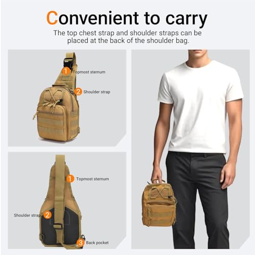 Lightweight Fishing Tackle Backpack Professional Water-Resistant All-in-One Rod Holder & Gear Storage - color: Khaki