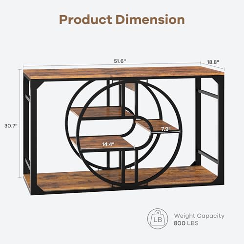 GarveeHome 55-75 Gallon Metal Aquarium Stand, Heavy-Duty Fish Tank Stand with Multi-Tier Storage Cabinet & Thickened Legs, Suitable for Turtle/Reptile Terrarium Aquatic Accessories Organizer